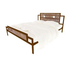 Кровать металлическая Инесса Plus