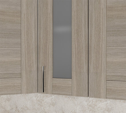 Кухонный гарнитур Лира гранд прайм, 260х140 см 